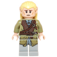 Legolas - Robe vert olive, joues ourlées | dim008