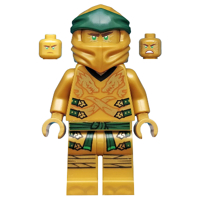Lloyd (Golden Ninja) - Legacy, Pearl Gold Head | njo0499