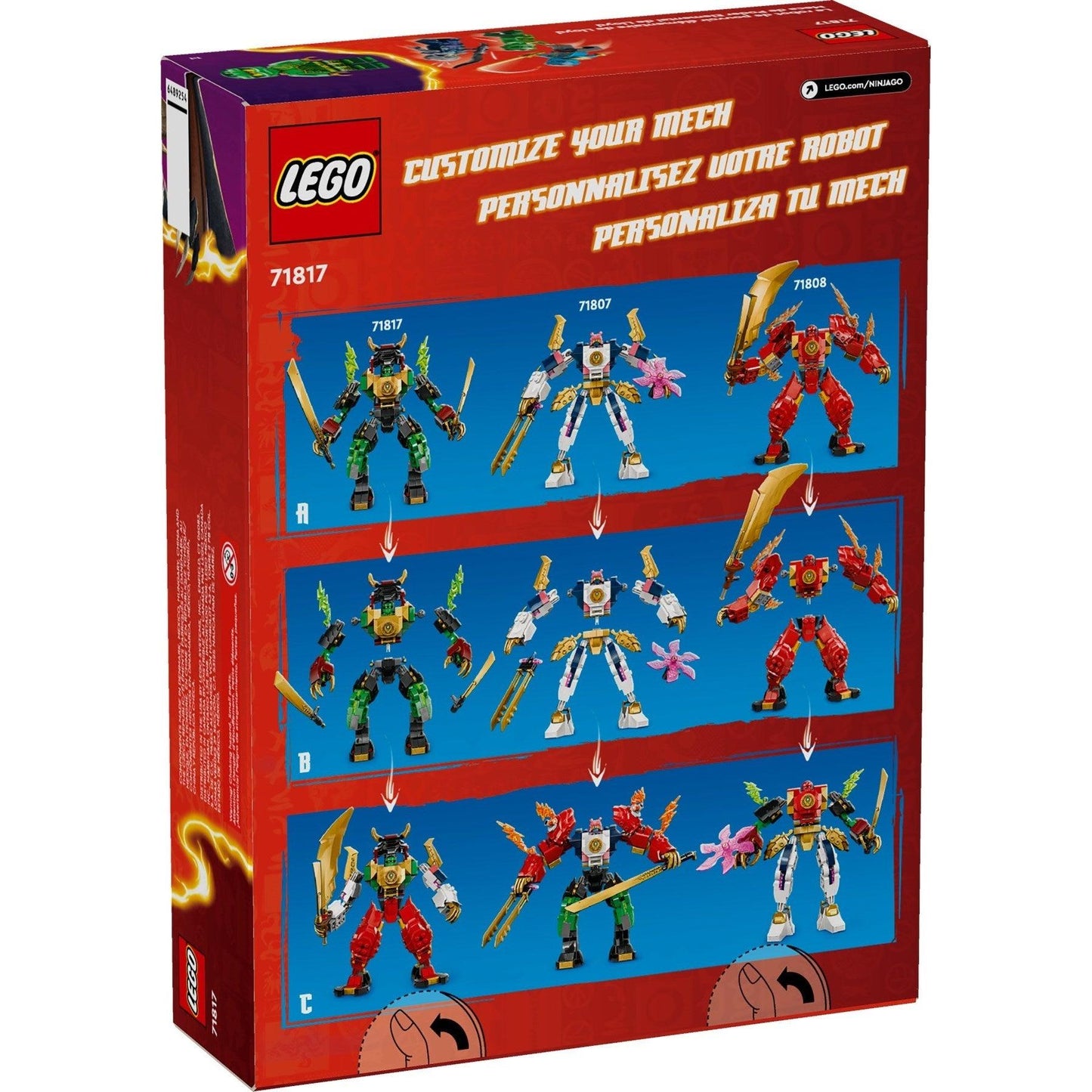 Lloyd's Elemental Power Mech | Ninjago | 71817