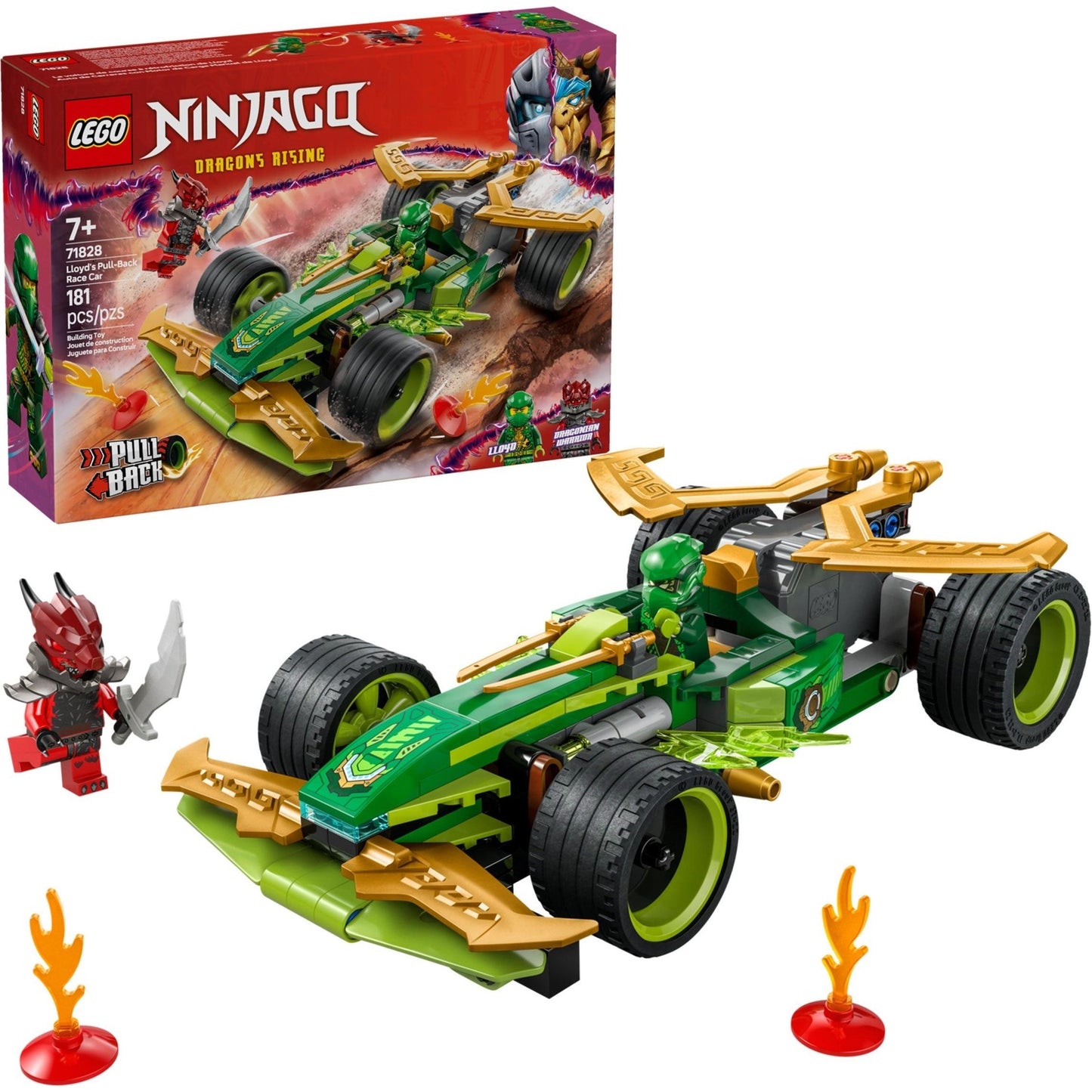 Lloyd's Pull-Back Race Car | Ninjago | 71828