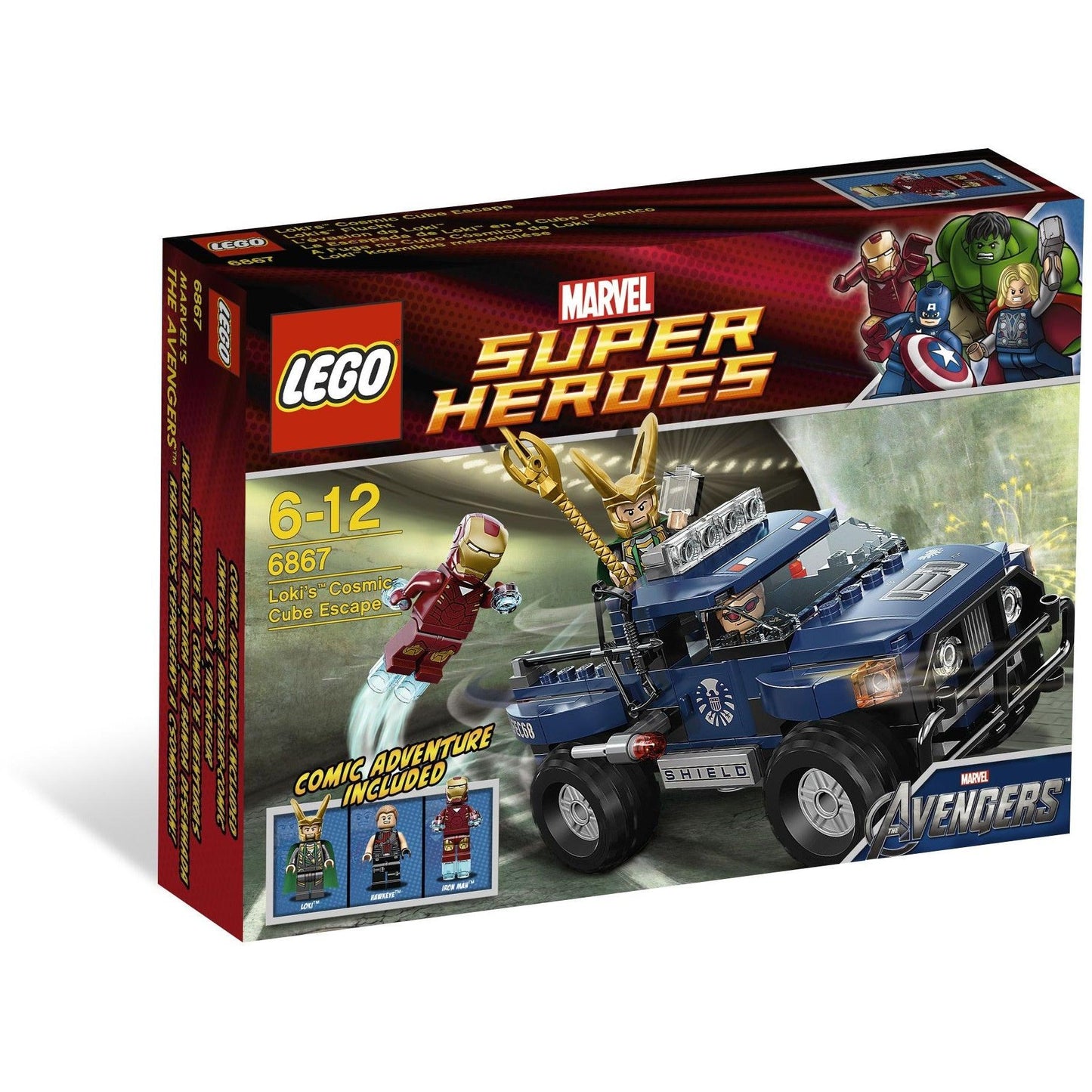 Loki's Cosmic Cube Escape | Marvel Super Heroes | 6867
