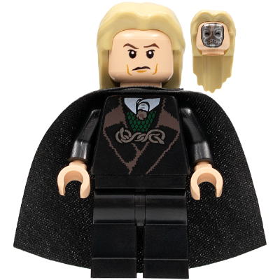Lucius Malfoy - Robe noire, cheveux blonds | hp104