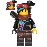 Lucy Wyldstyle with Black Quiver, Reddish Brown Scarf and Goggles, Open Mouth  Smile / Angry | tlm117