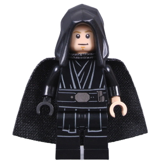 Luke Skywalker, Maître Jedi (Cape et capuche noires) | sw1191