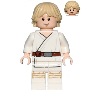 Luke Skywalker (Tatooine, jambes blanches, visage sévère/sourire) | sw0778
