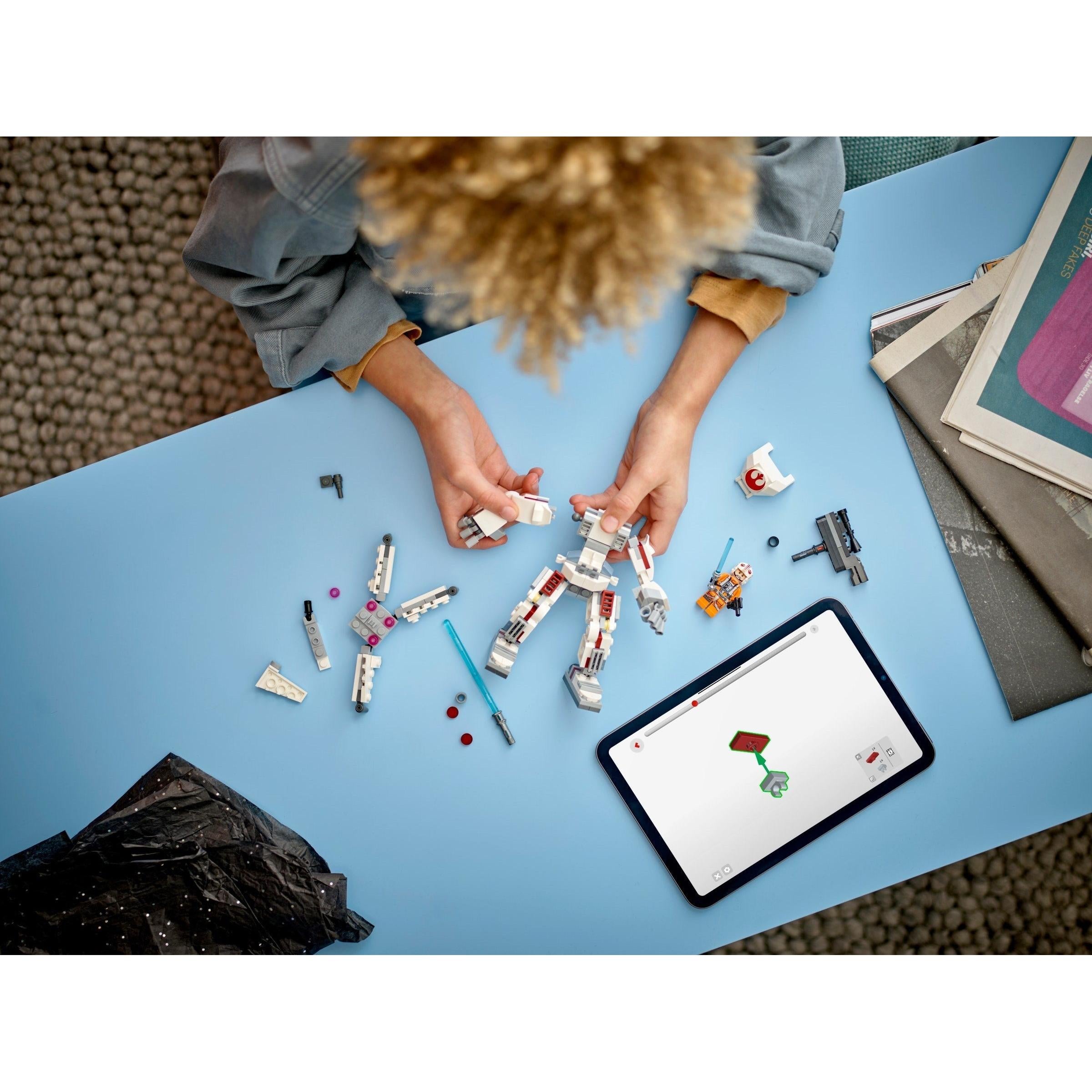 Luke Skywalker X-wing Mech | Star Wars | 75390