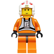Luke Skywalker with Dark Gray Hips (Pilot) | sw0019