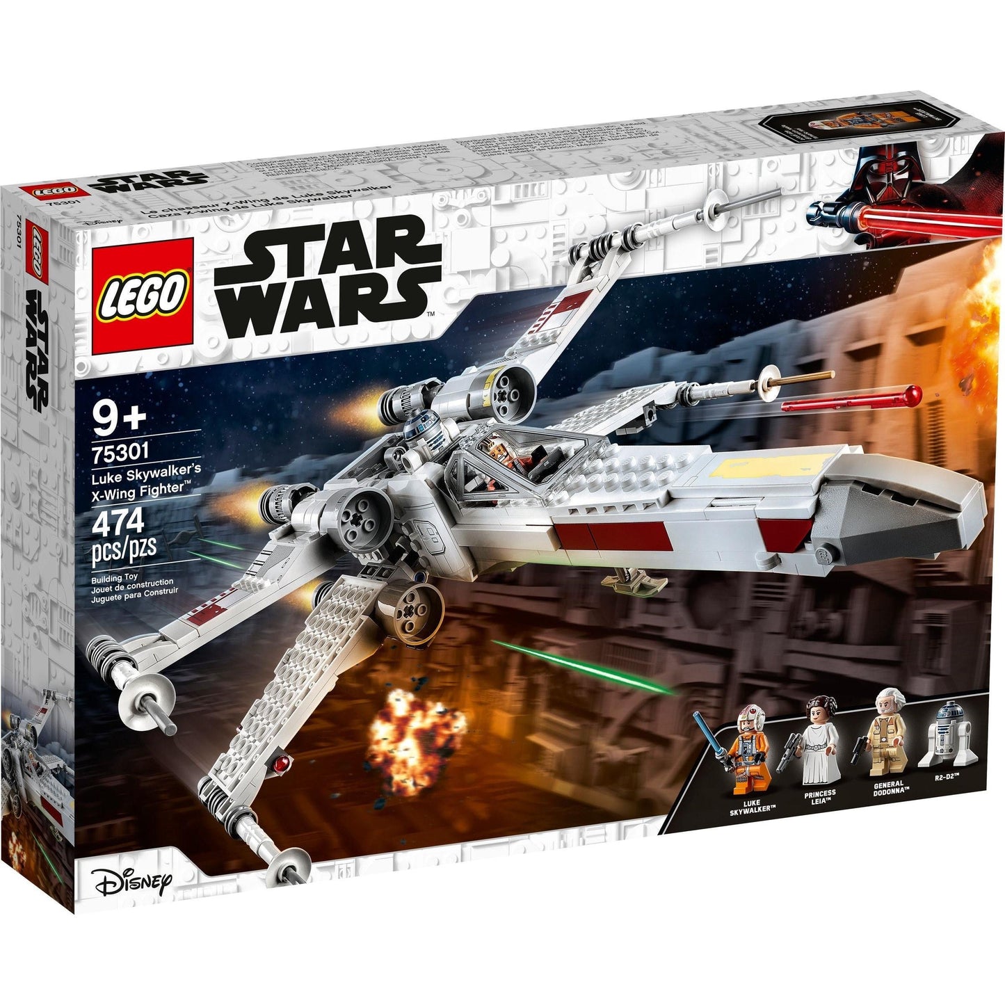 Luke Skywalker's X-wing Fighter | Star Wars | 75301