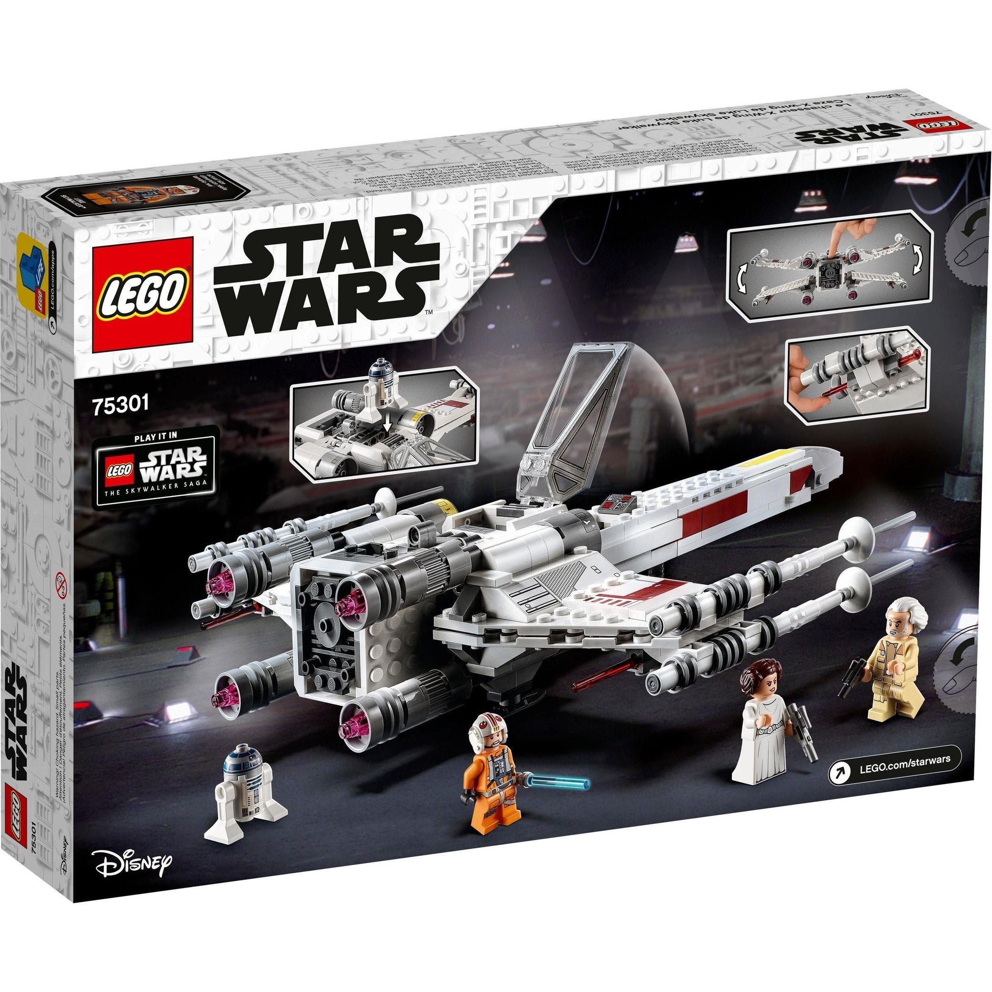 Le chasseur X-wing de Luke Skywalker | Star Wars | 75301