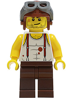 Casquette d'aviateur Mac McCloud | pha006