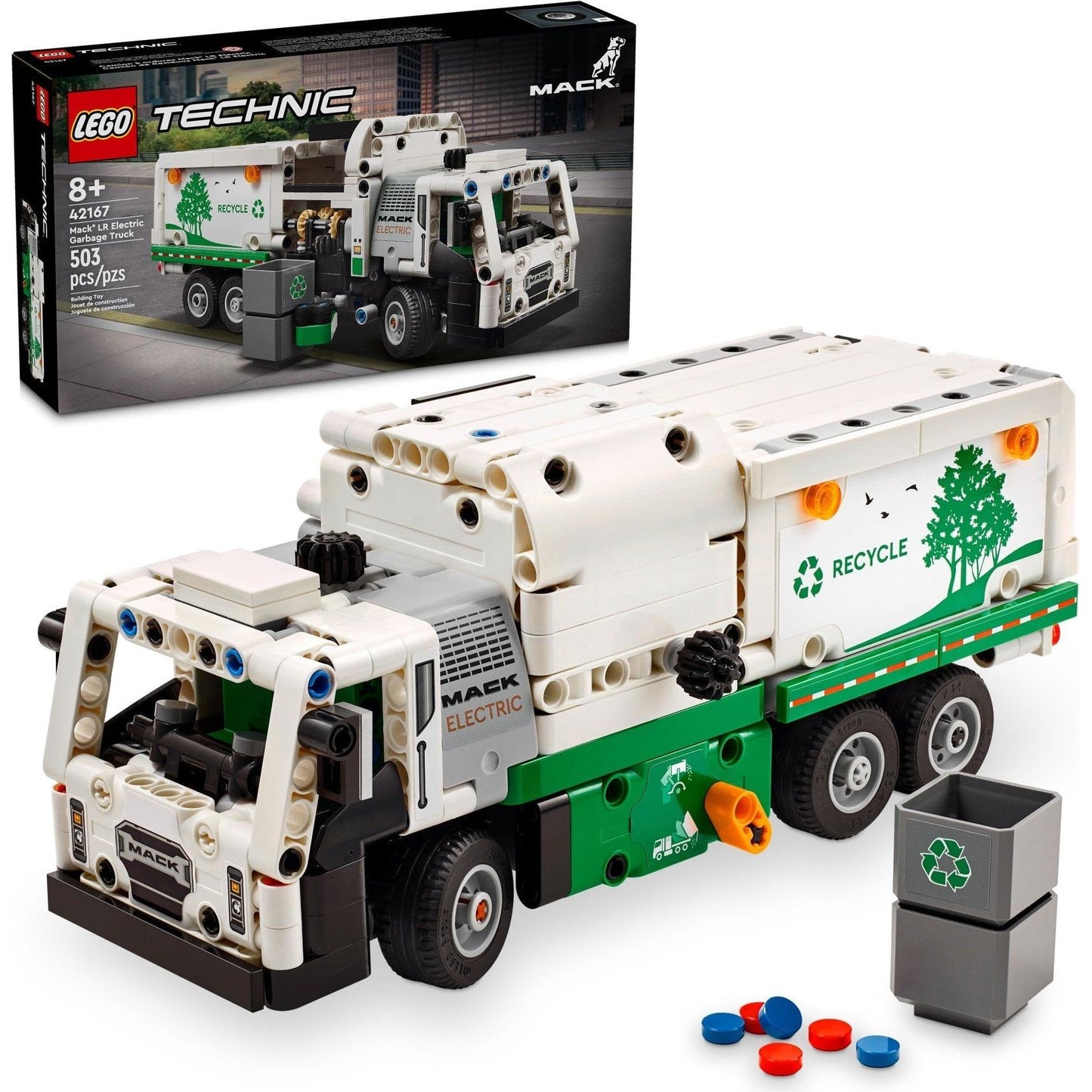 Mack LR Electric Garbage Truck | Technic | 42167