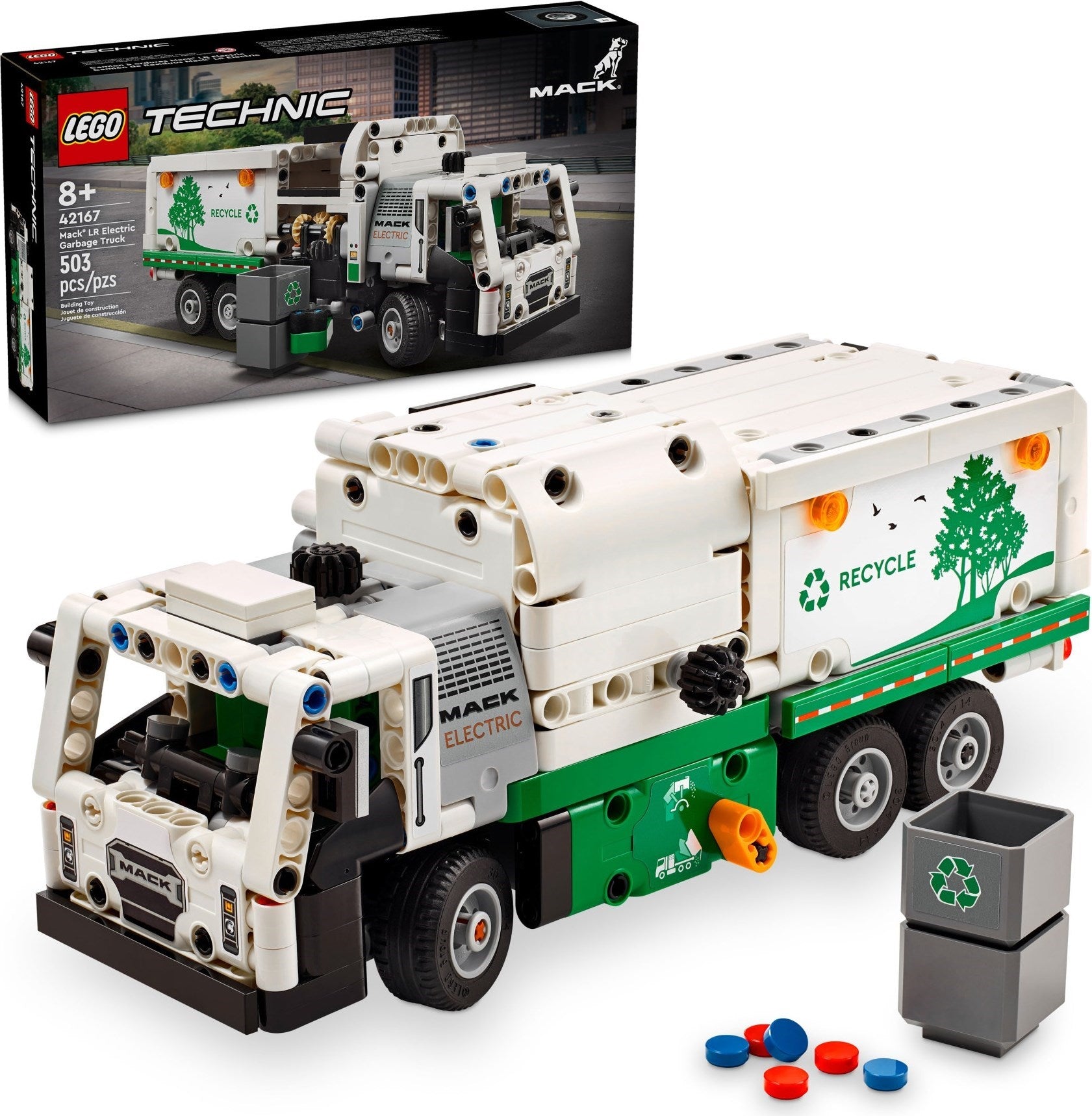 Mack LR Electric Garbage Truck | Technic | 42167