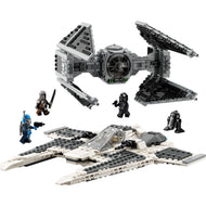 Chasseur Fang Mandalorien contre Intercepteur TIE | Star Wars | 75348