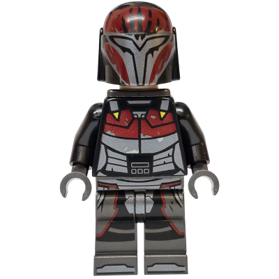 Jambes imprimées de super commando mandalorienne, femme | sw1487