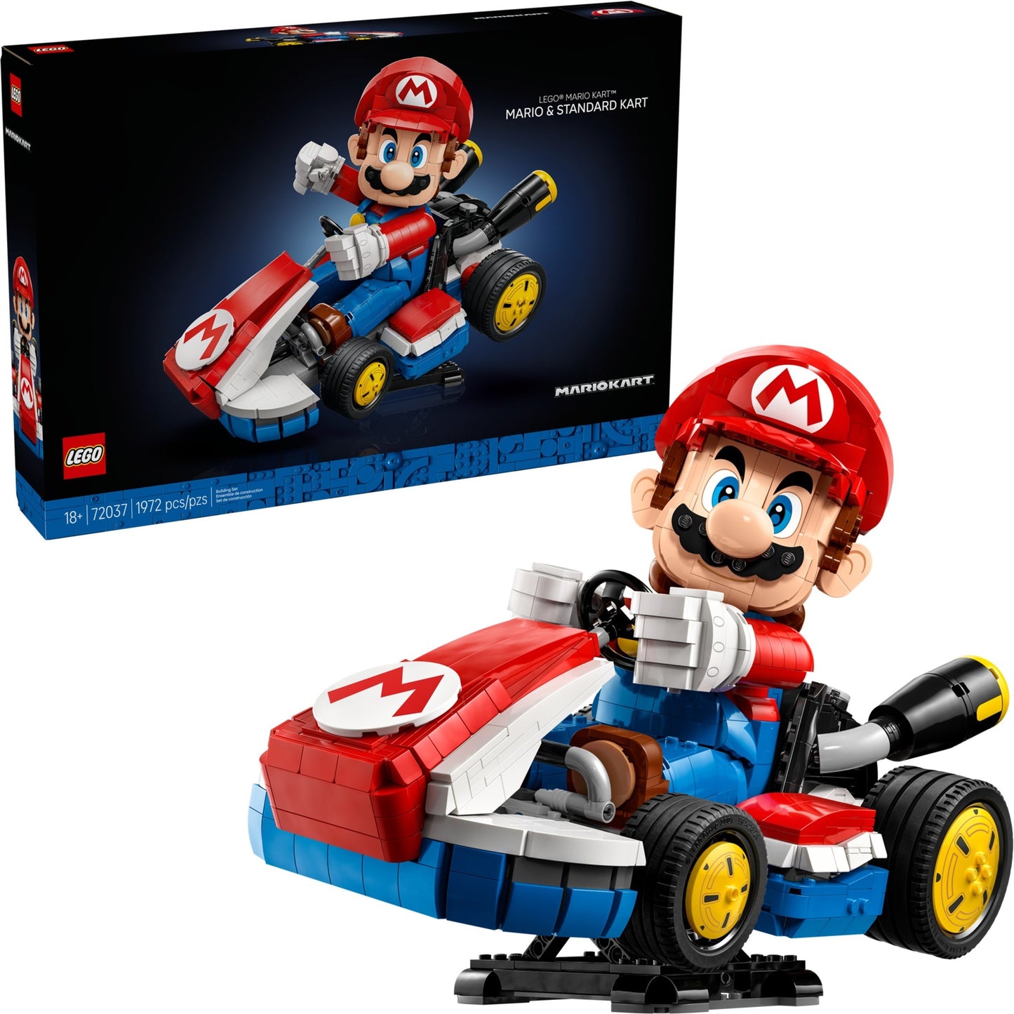 Mario Kart - Mario & Standard Kart | Super Mario | 72037