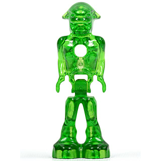 Mars Mission Alien with Marbled Glow In Dark Torso | mm001