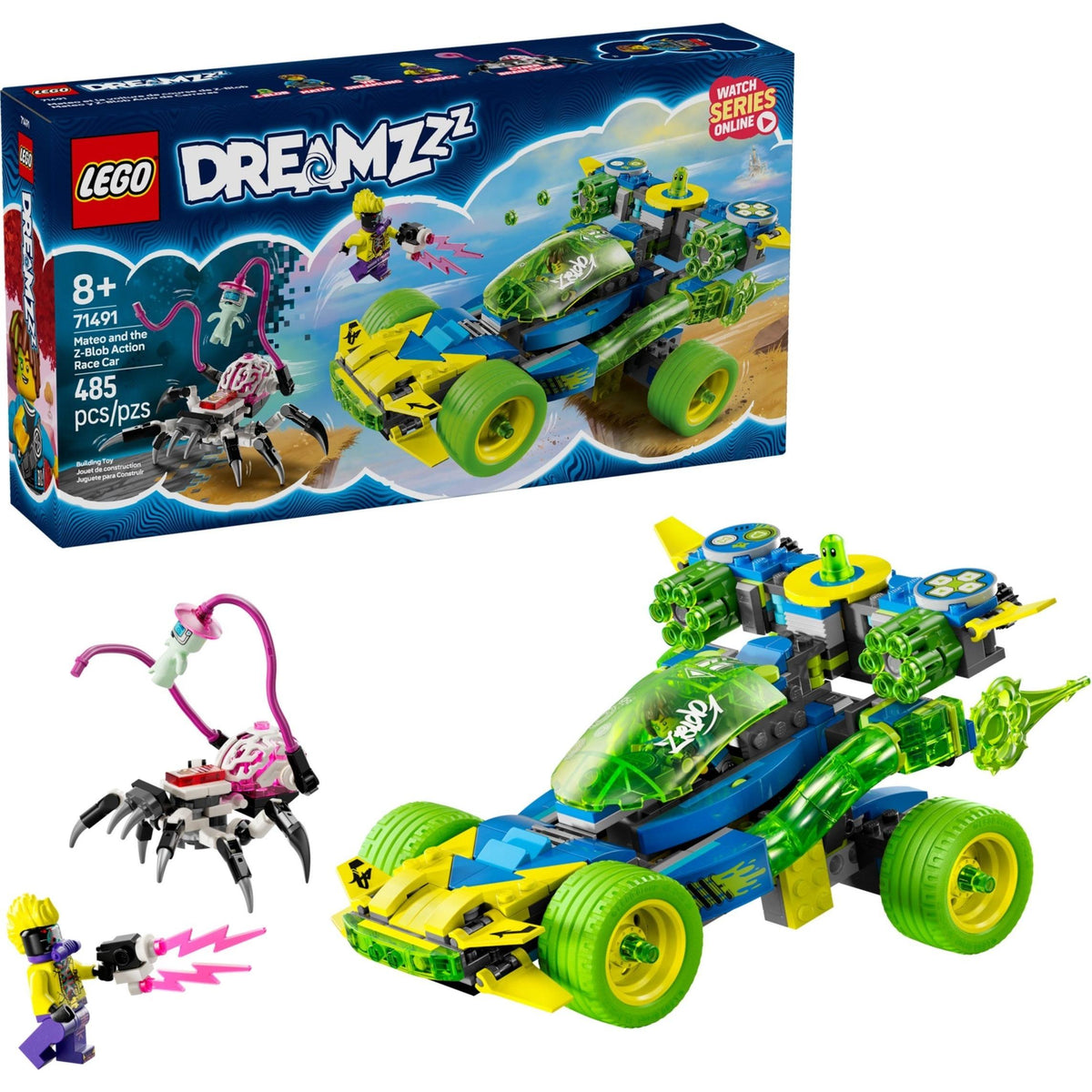 Mateo et la voiture de course Z-Blob | DREAMZzz | 71491