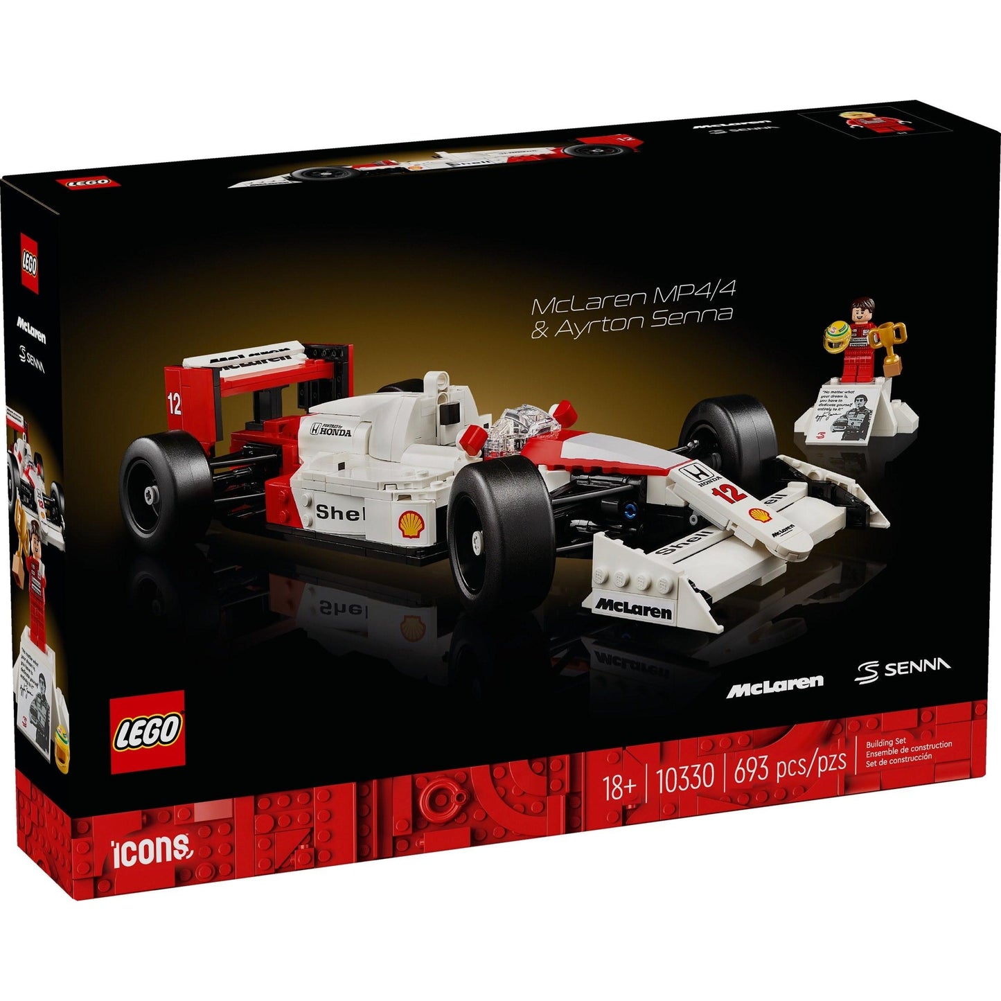 McLaren MP4/4 & Ayrton Senna | Icons | 10330