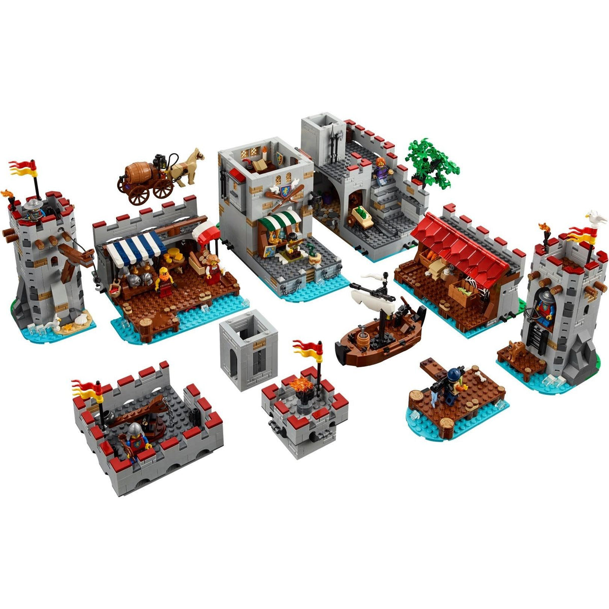 Medieval Seaside Market | Bricklink | 910047