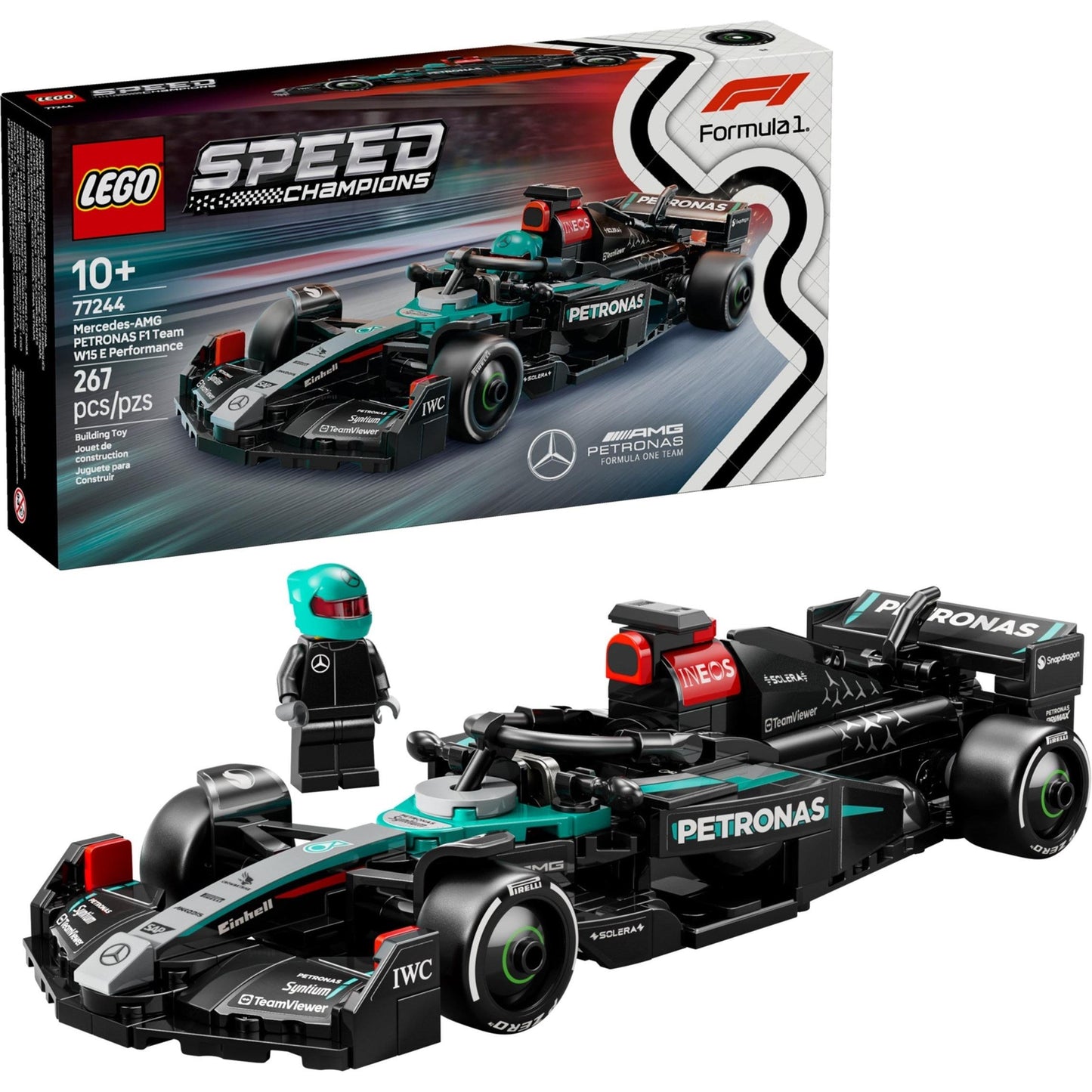 Mercedes-AMG PETRONAS F1 Team W15 E Performance | Speed Champions | 77244