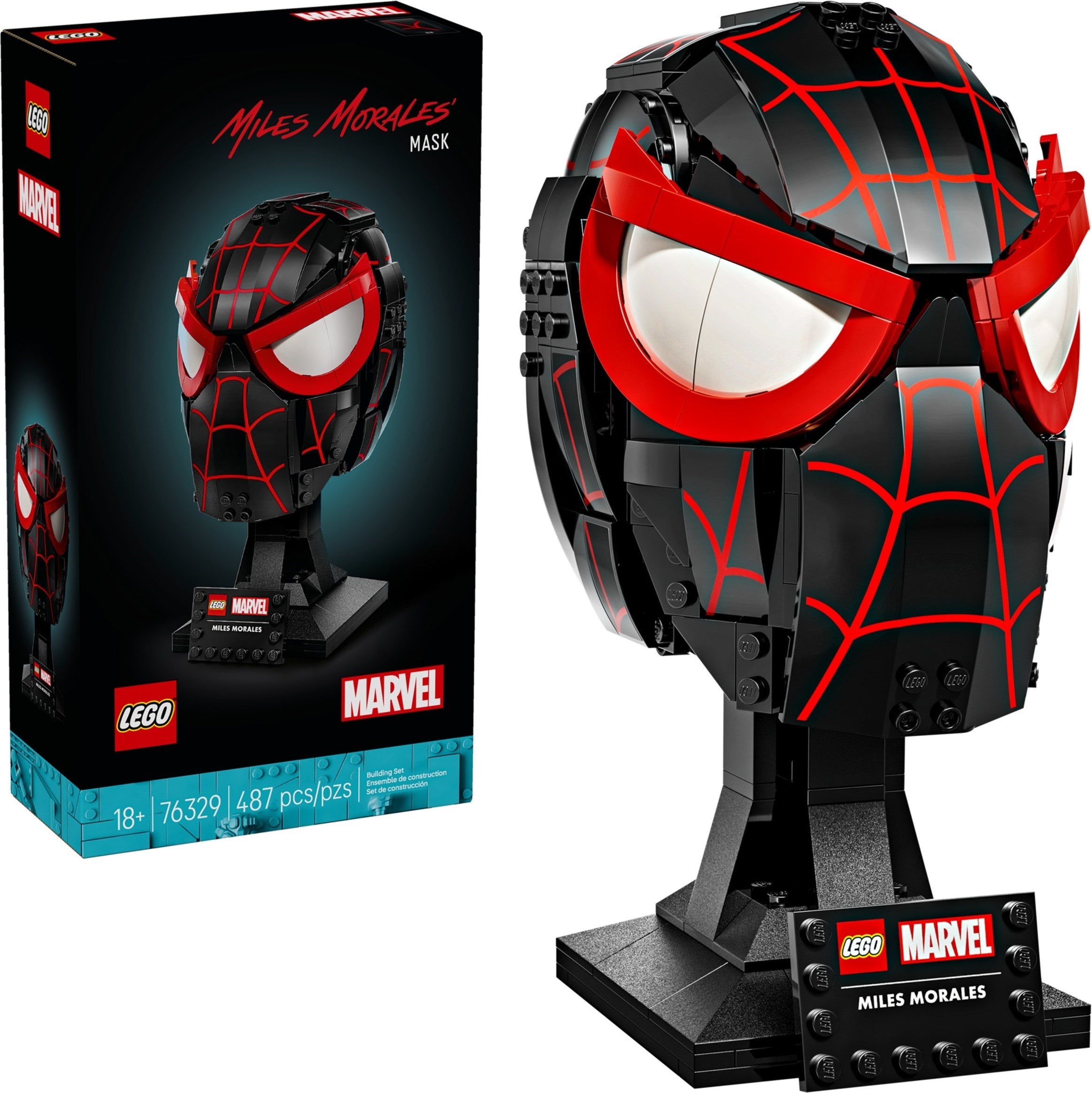 Miles Morales' Mask | Marvel Super Heroes | 76329
