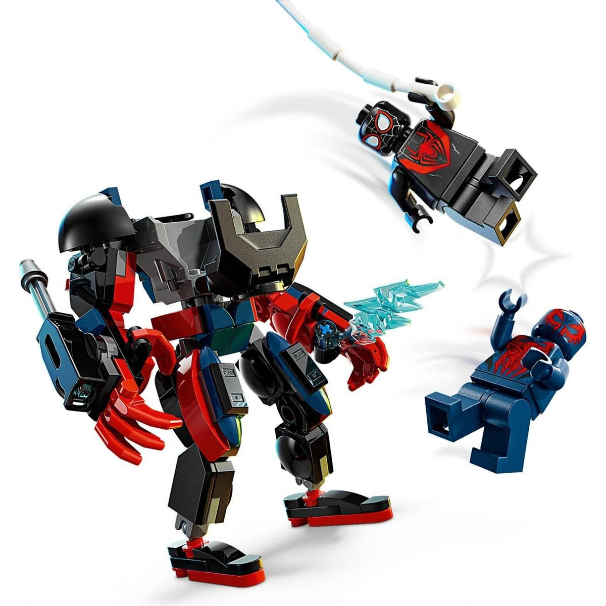 Miles Morales Mech vs. Spider-Man 2099 | Marvel Super Heroes | 76337