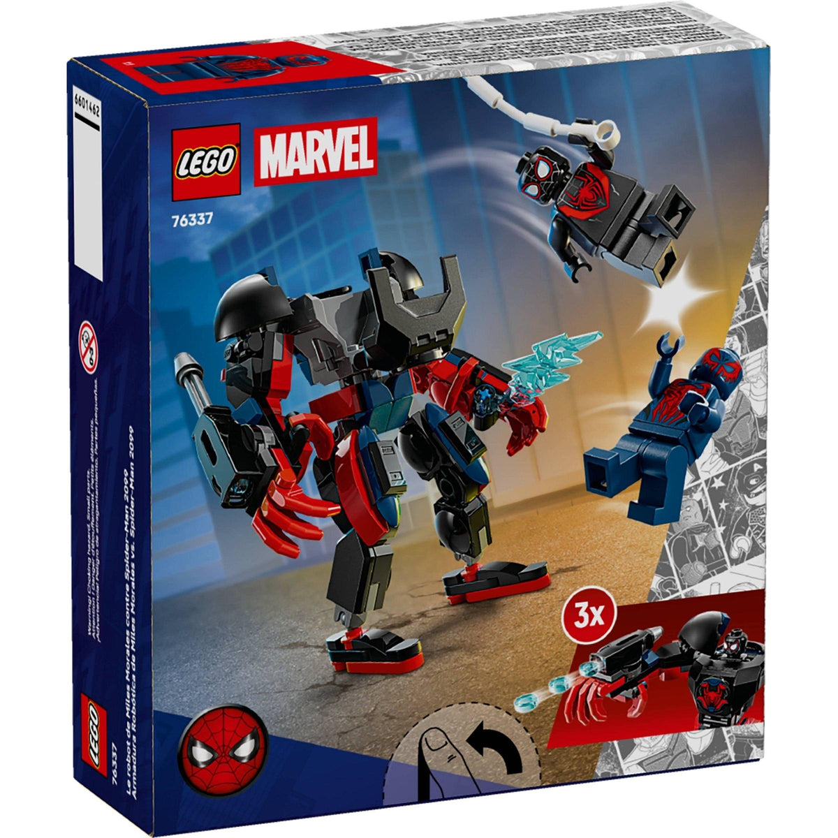 Miles Morales Mech vs. Spider-Man 2099 | Marvel Super Heroes | 76337