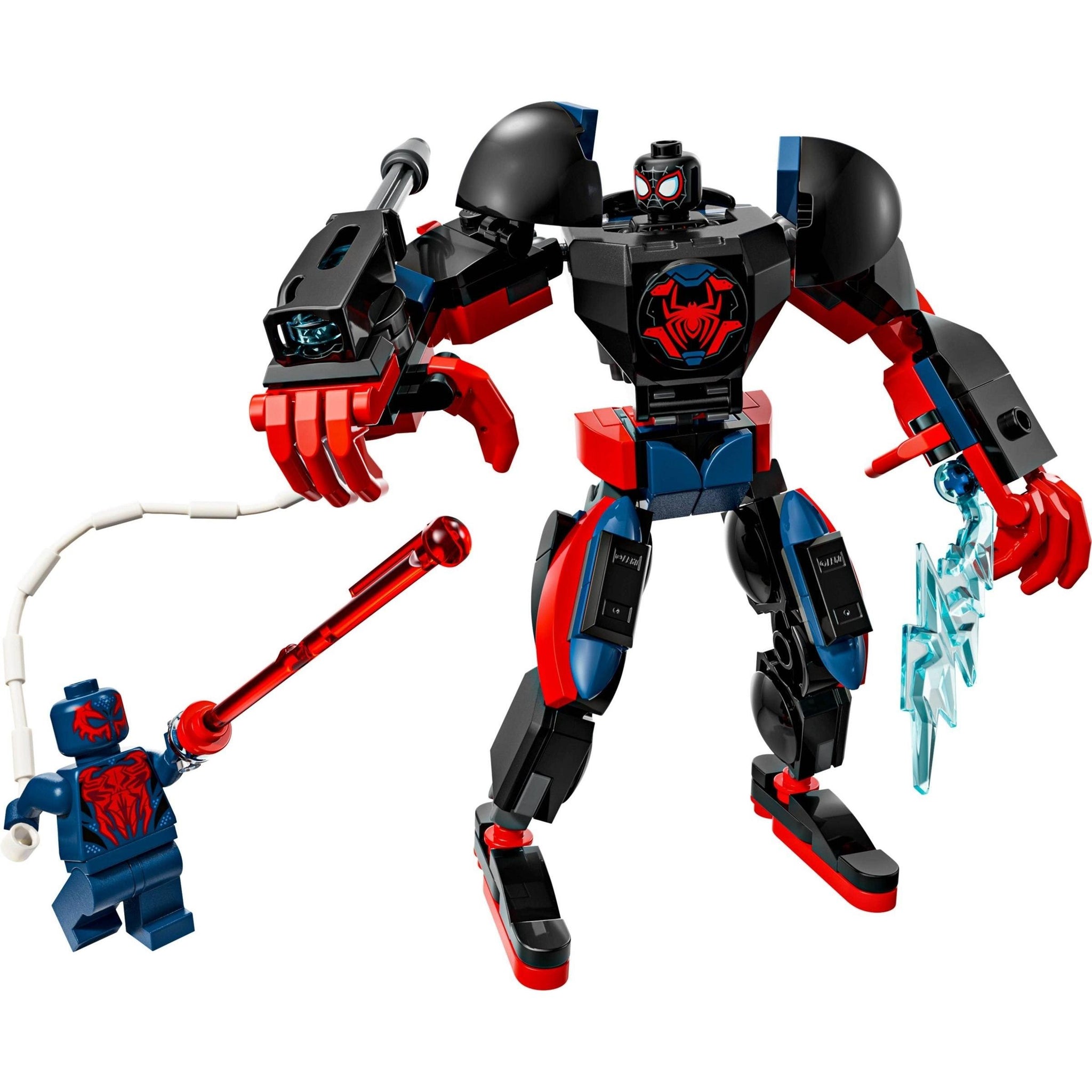 Miles Morales Mech vs. Spider-Man 2099 | Marvel Super Heroes | 76337