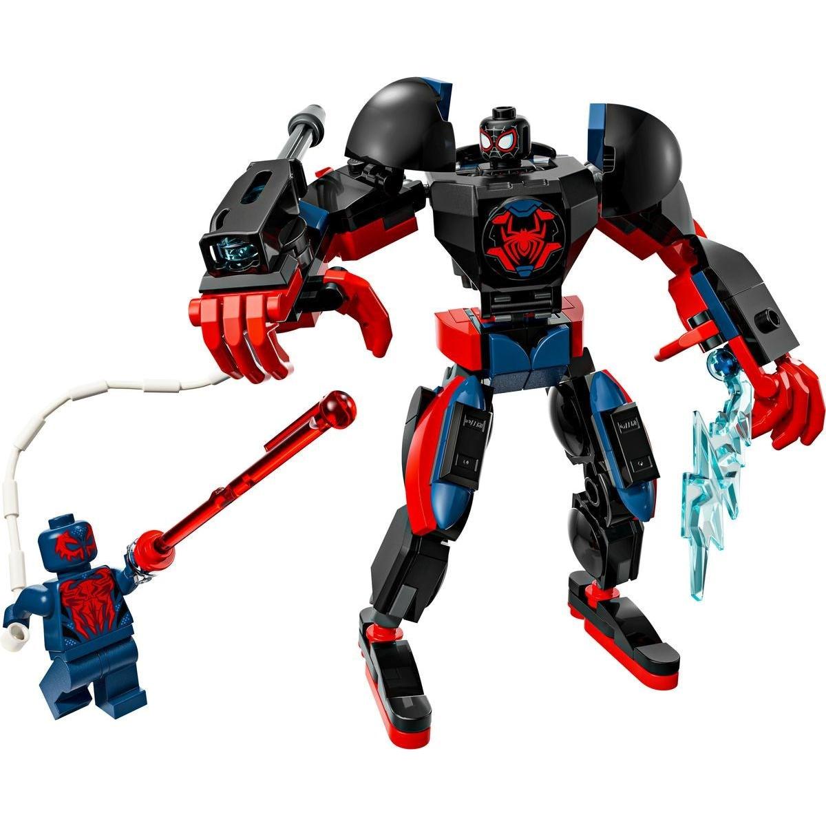 Miles Morales Mech vs. Spider-Man 2099 | Marvel Super Heroes | 76337