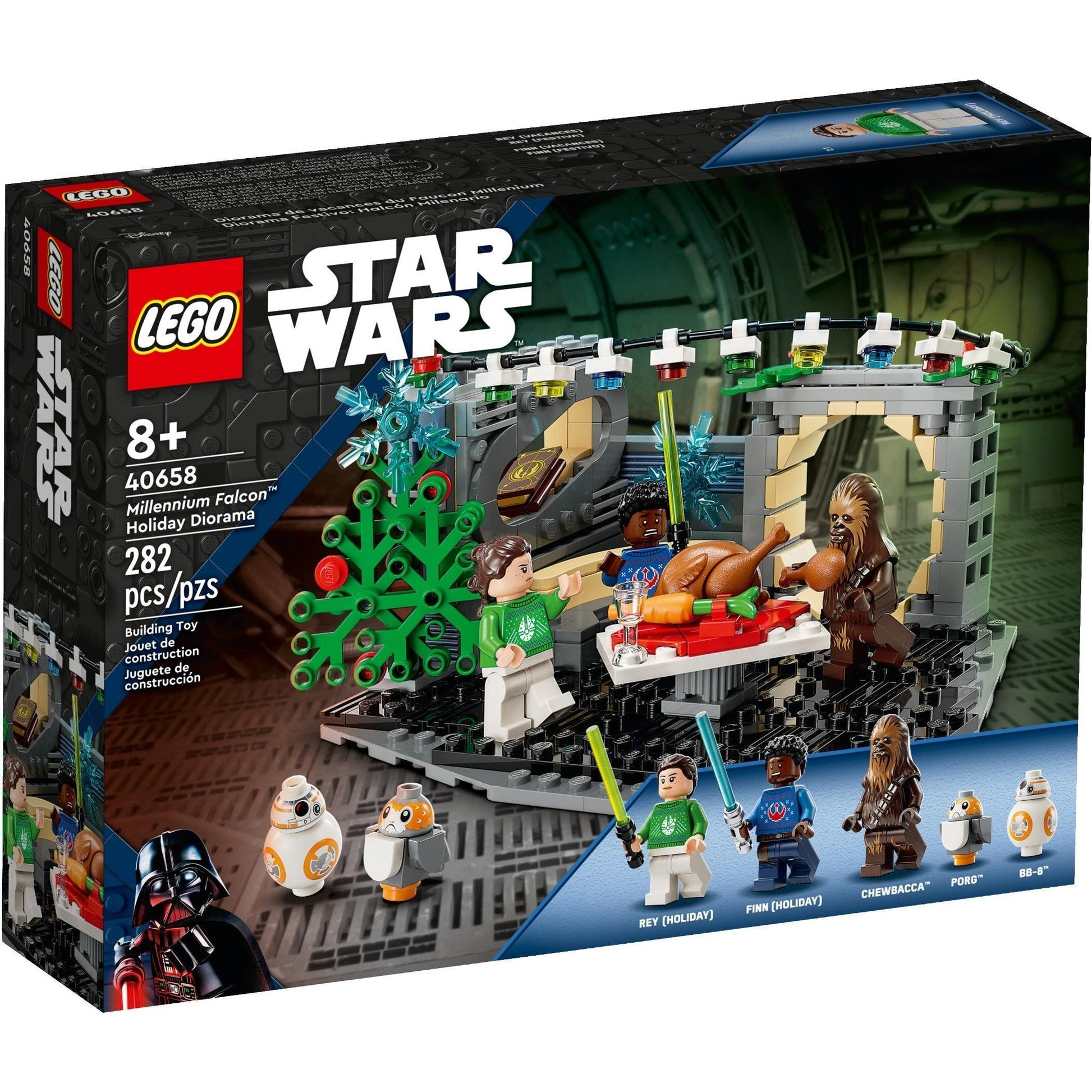 Millennium Falcon Holiday Diorama | Star Wars | 40658