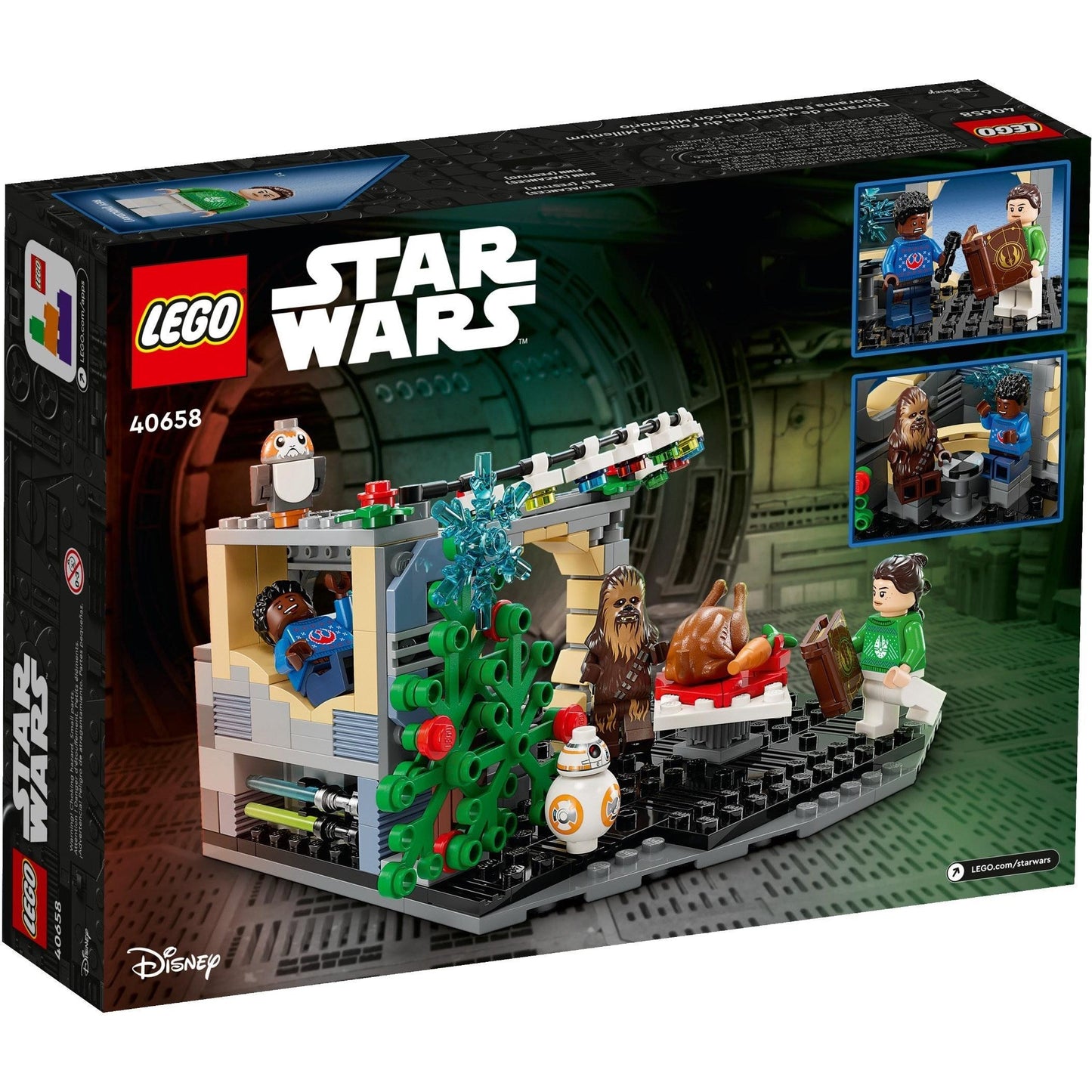 Millennium Falcon Holiday Diorama | Star Wars | 40658