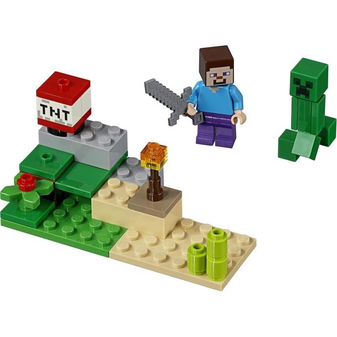 Minecraft Steve and Creeper Set | Minecraft | 30393