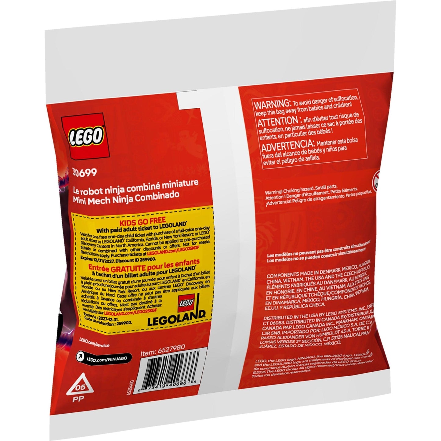 Mini Ninja Combo Mech | Ninjago | 30699