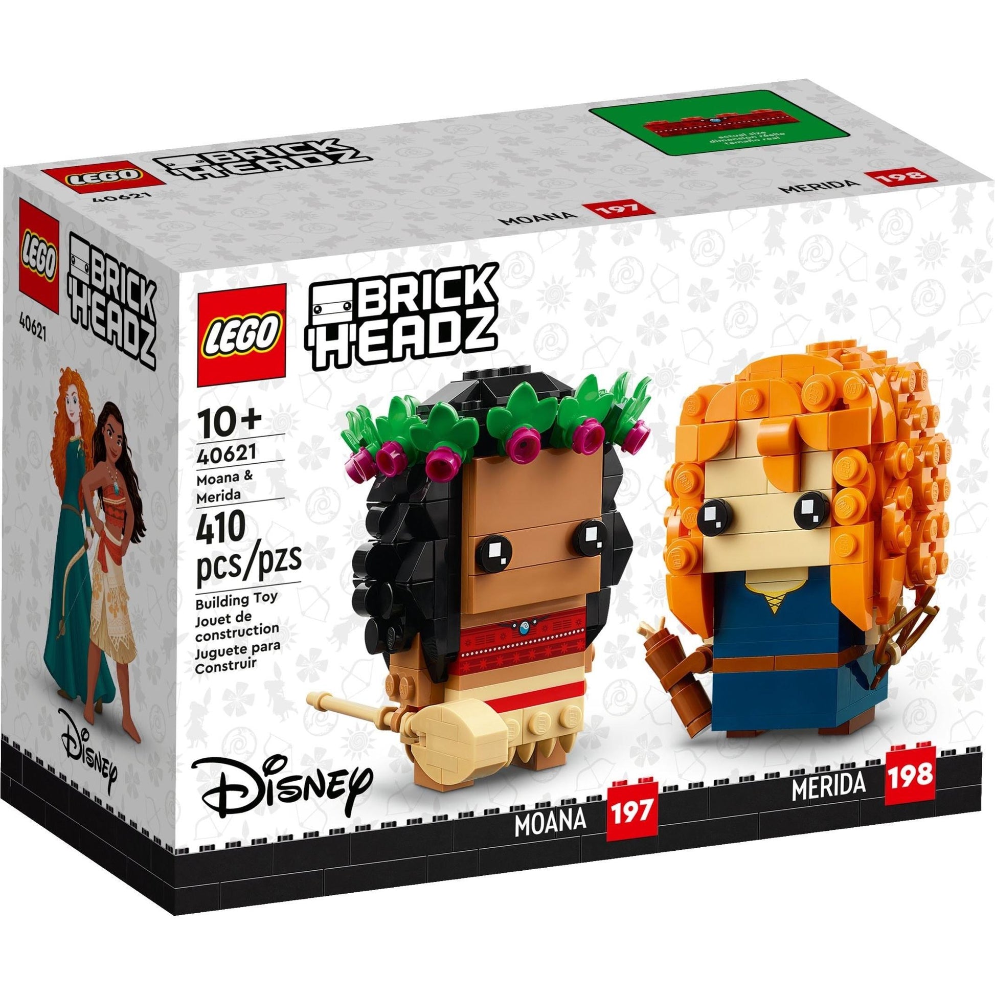 Moana et Mérida | BrickHeadz | 40621