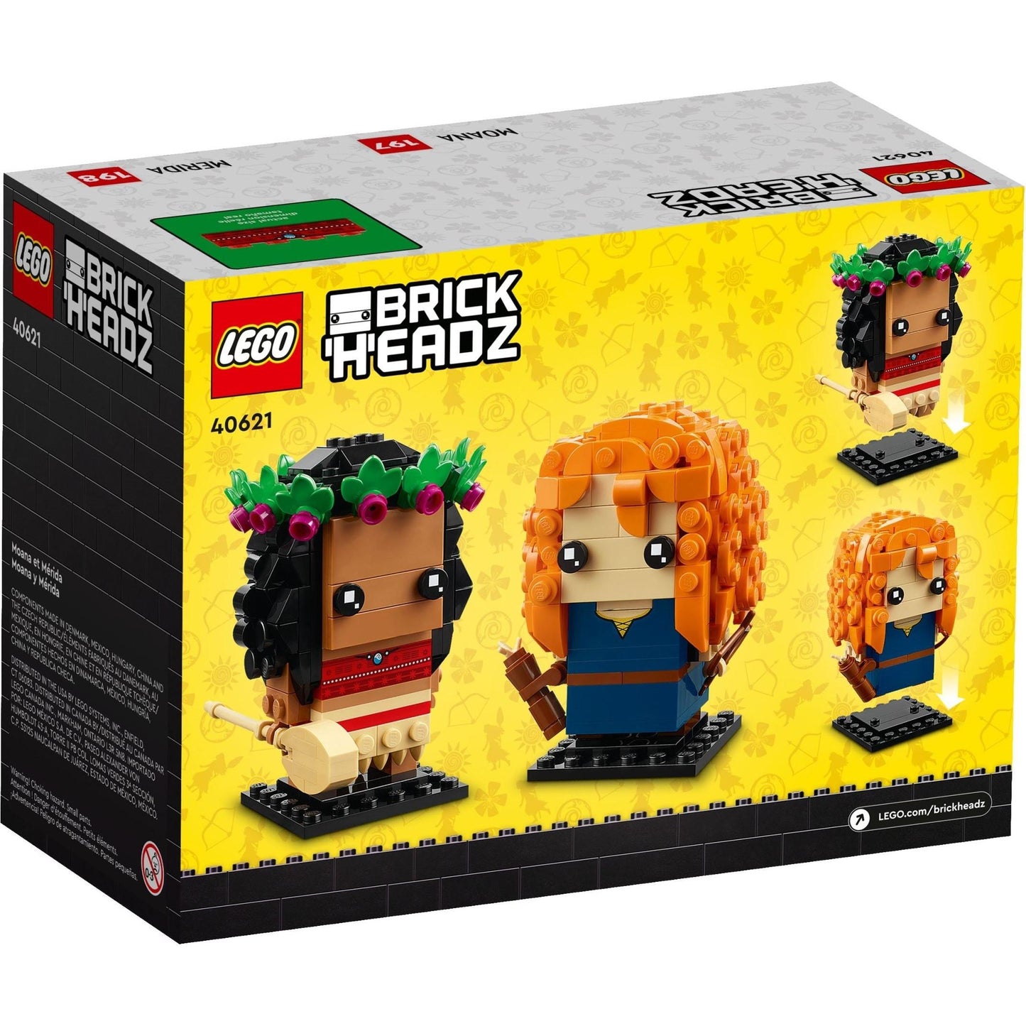 Moana & Merida | BrickHeadz | 40621