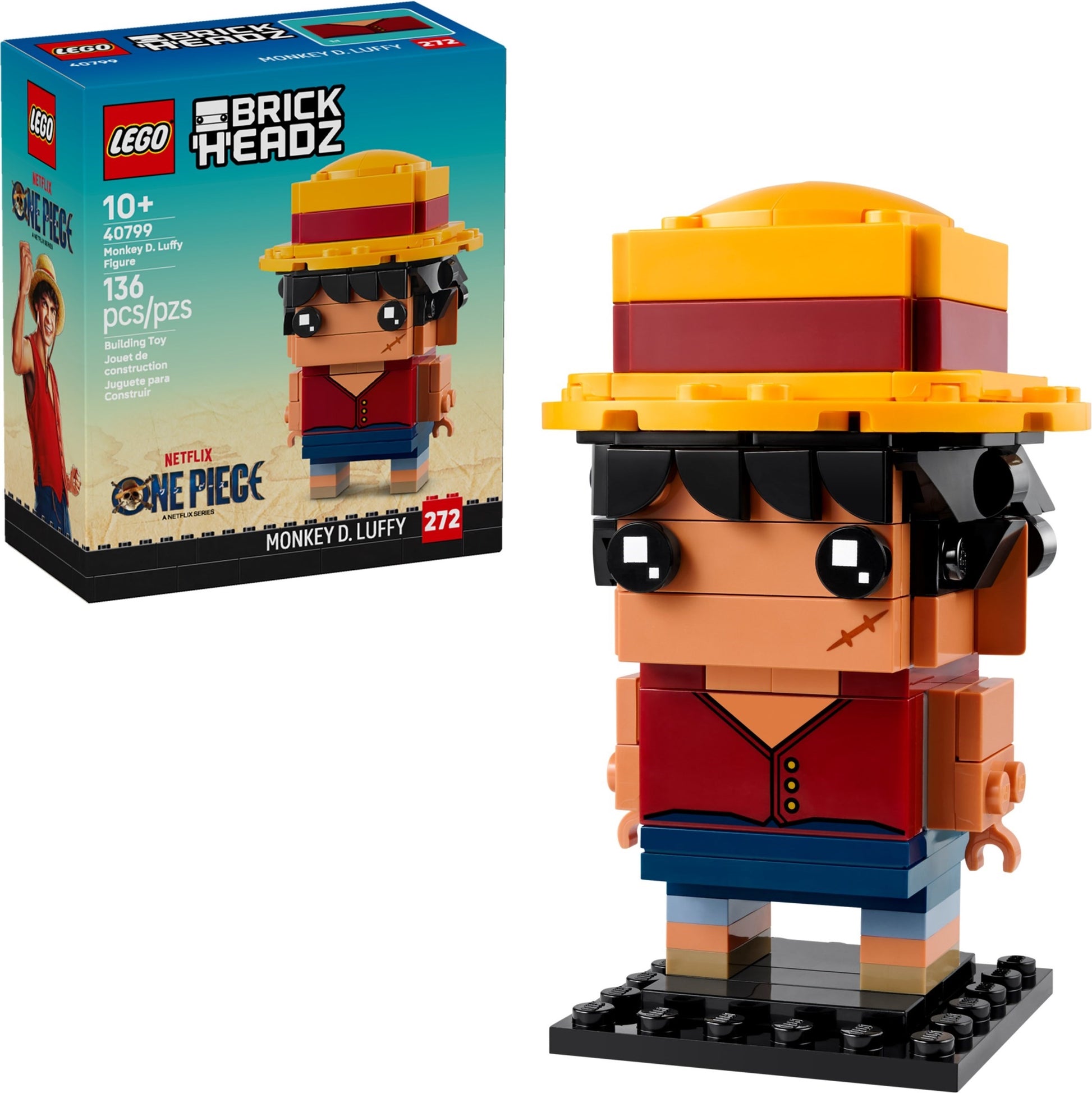 Monkey D. Luffy | BrickHeadz | 40799