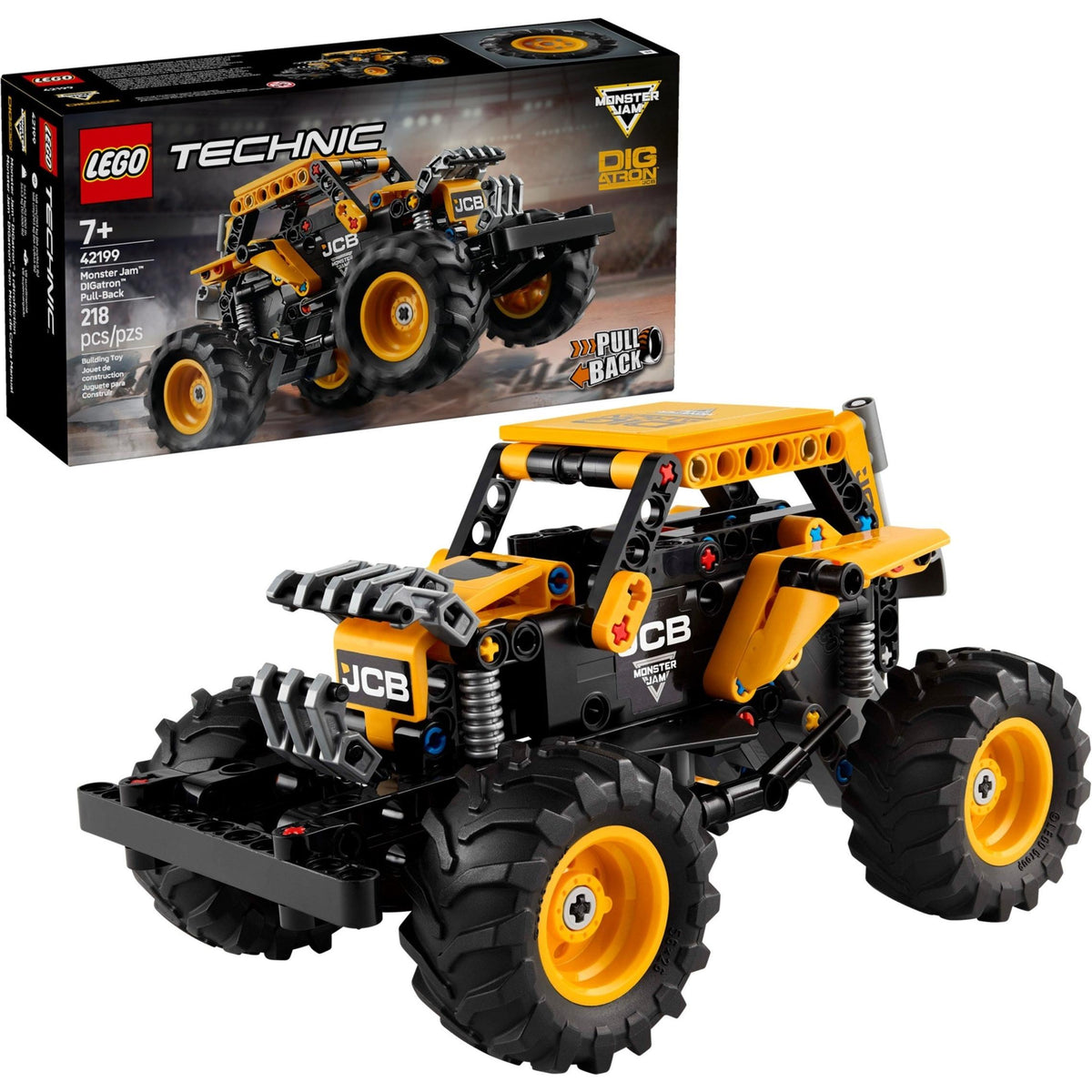 Monster Jam DIGatron à rétrofriction | Technic | 42199