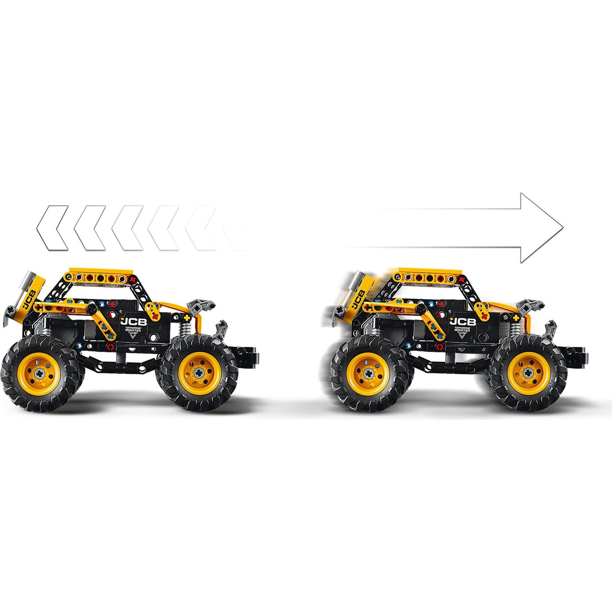 Monster Jam DIGatron à rétrofriction | Technic | 42199