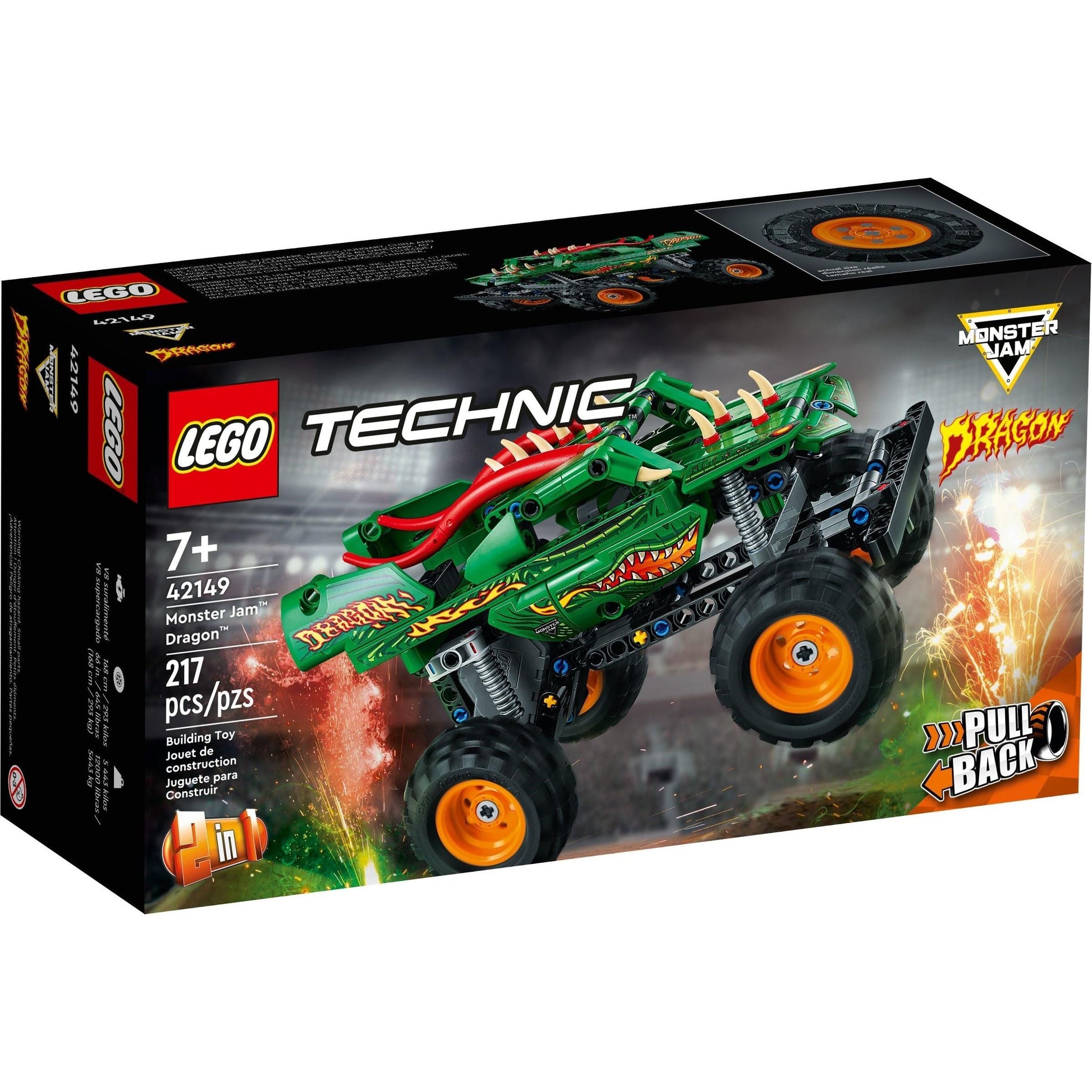 Monster Jam Dragon | Technic | 42149