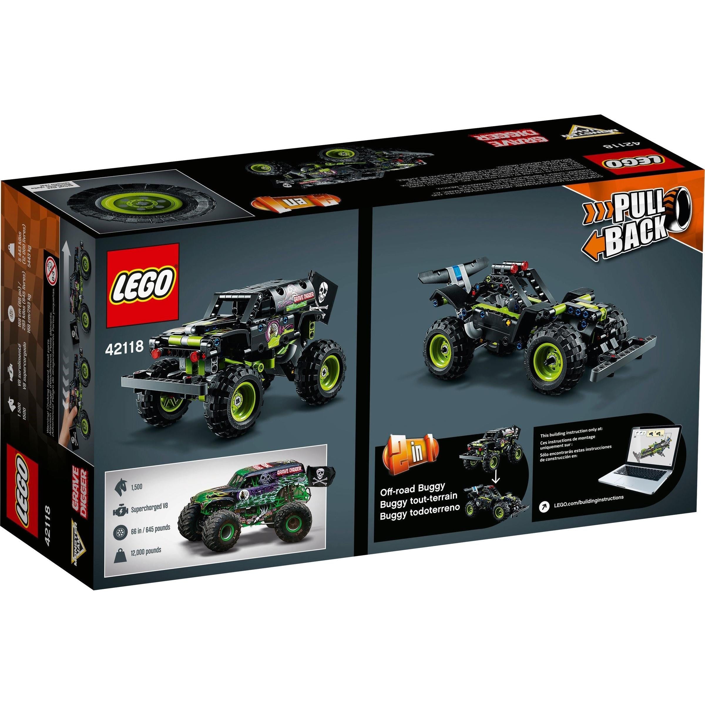 Monster Jam Grave Digger | Technic | 42118