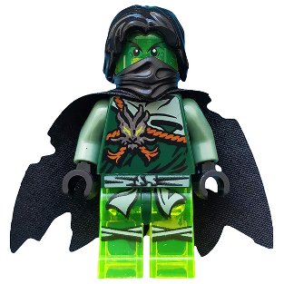 Morro - Possession, Black Tattered Cape | njo0163
