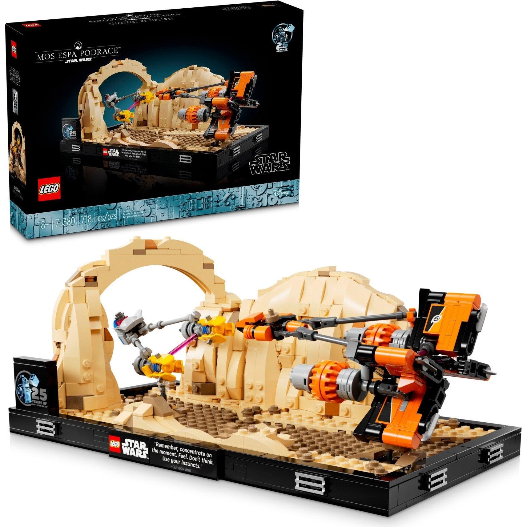 Mos Espa Podrace Diorama | Star Wars | 75380