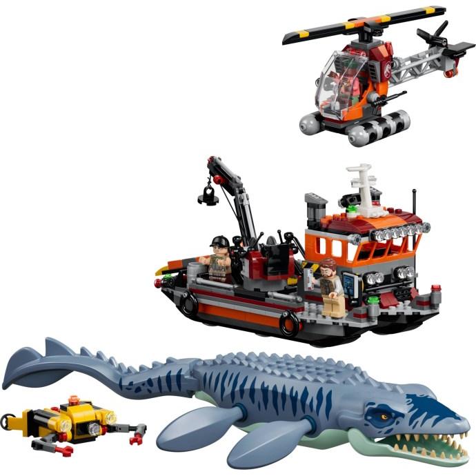 Mosasaurus Dinosaur Boat Attack | Jurassic World | 77983