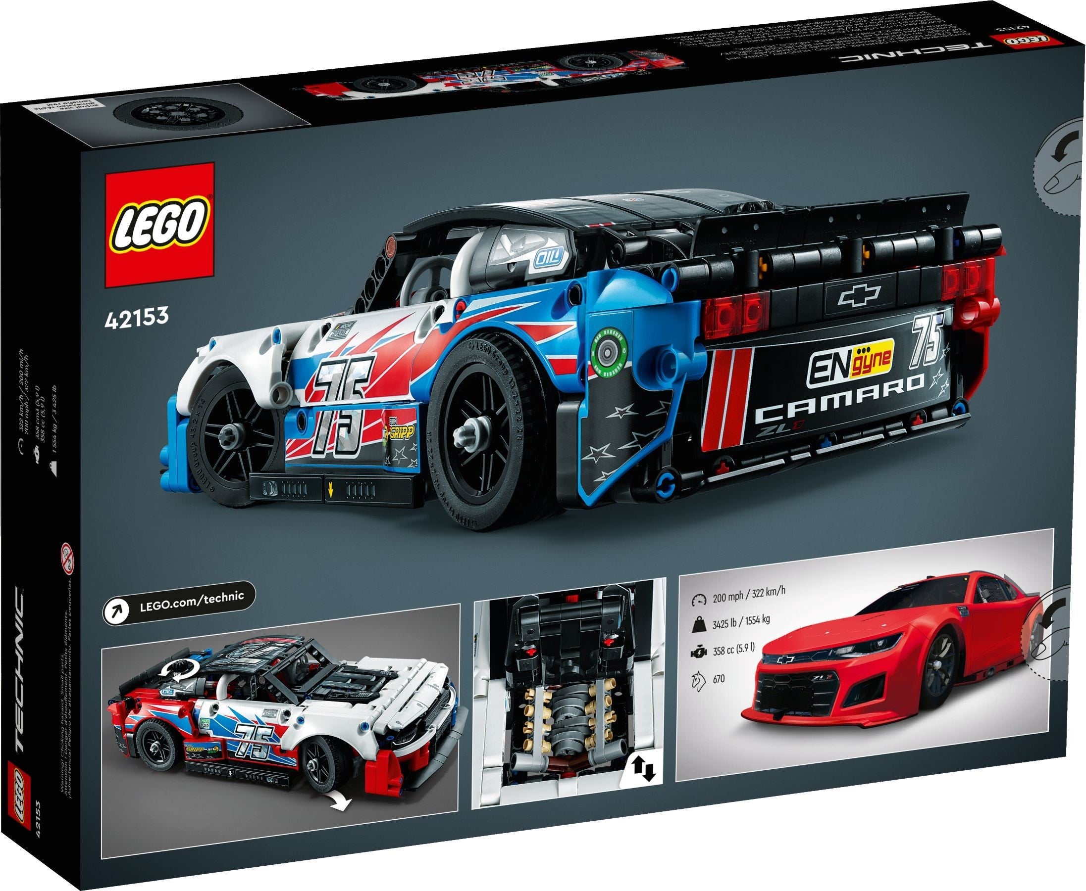 NASCAR Next Gen Chevrolet Camaro ZL1 | Technic | 42153