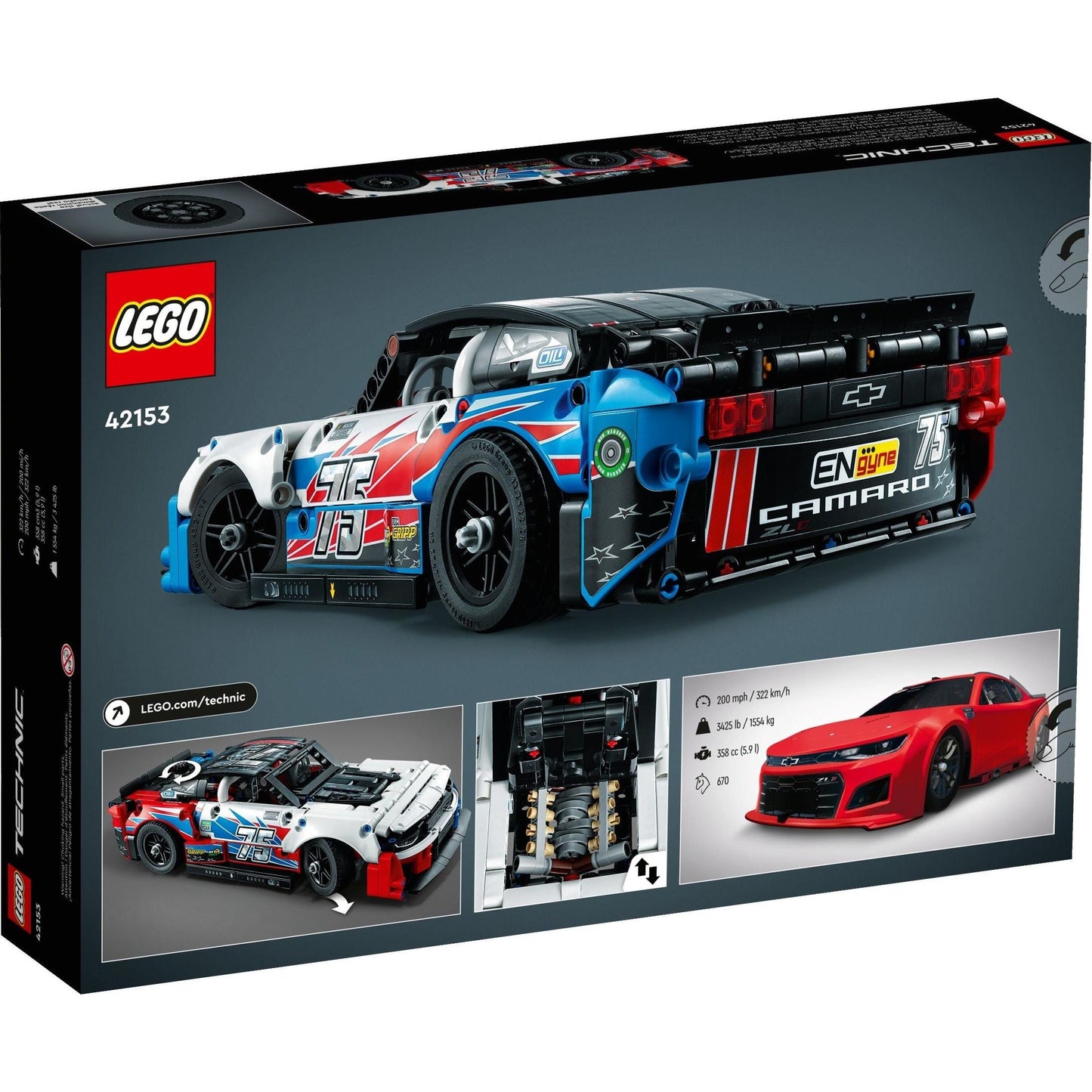 NASCAR Next Gen Chevrolet Camaro ZL1 | Technic | 42153