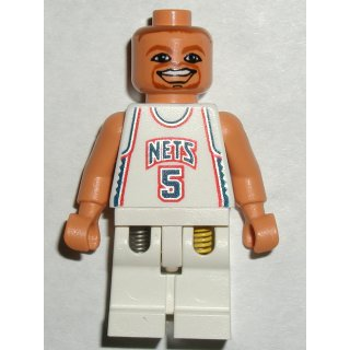 NBA Jason Kidd, New Jersey Nets #5 (White Uniform) | nba047
