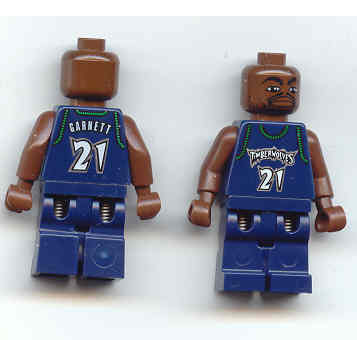 NBA Kevin Garnett, Minnesota Timberwolves #21 (Dark Blue Uniform) | nba036