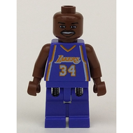NBA Shaquille O'Neal, Los Angeles Lakers #34 (Road Uniform) | nba034
