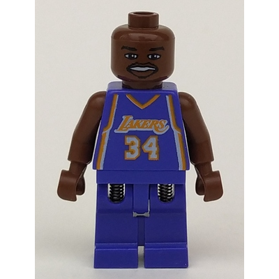 NBA Shaquille O'Neal, Los Angeles Lakers #34 (Road Uniform) | nba034