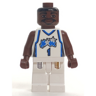 NBA Tracy McGrady, Orlando Magic n°1 (maillot blanc) | nba038